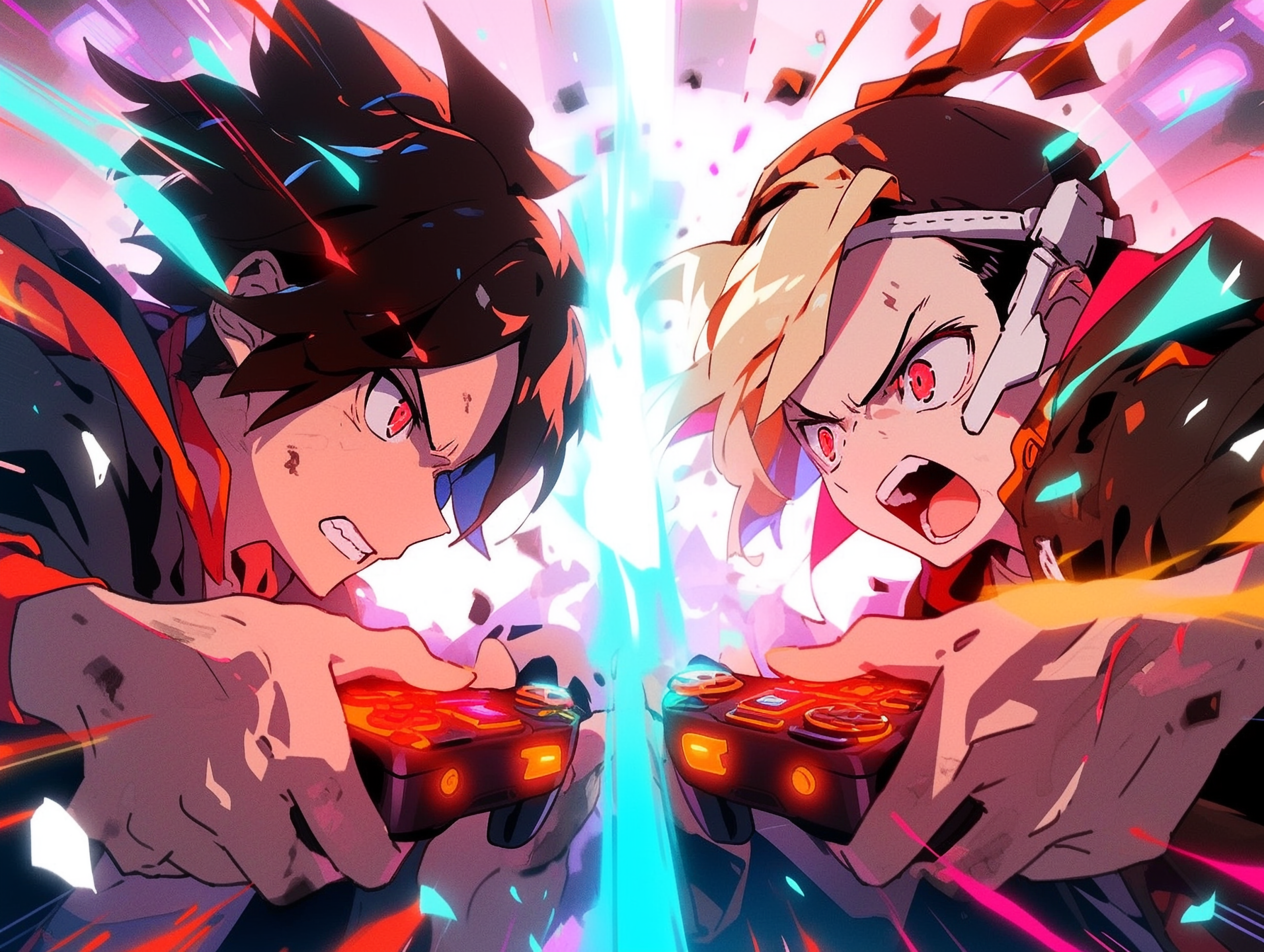 aesthetic anime character gaming scaled